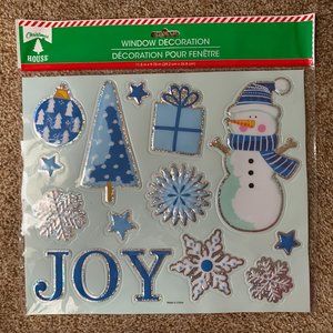 Christmas House Window Decoration JOY